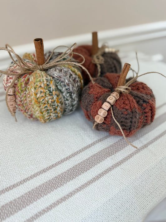 Harvest Crochet Pumpkins