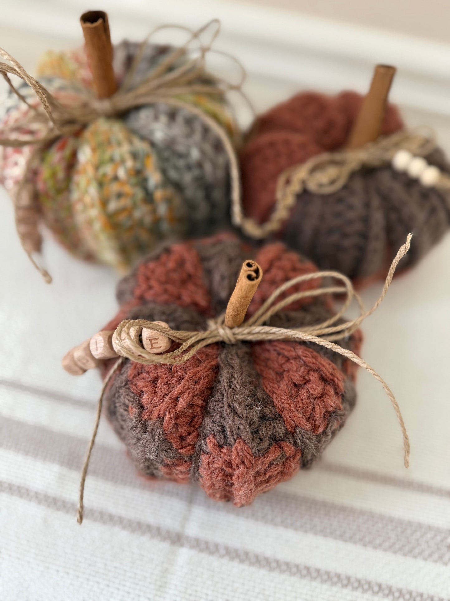 Harvest Crochet Pumpkins