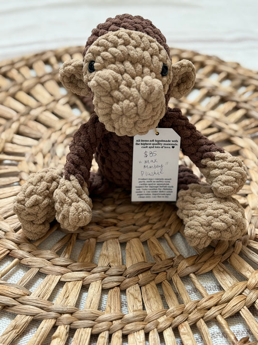 Max Monkey Plushie
