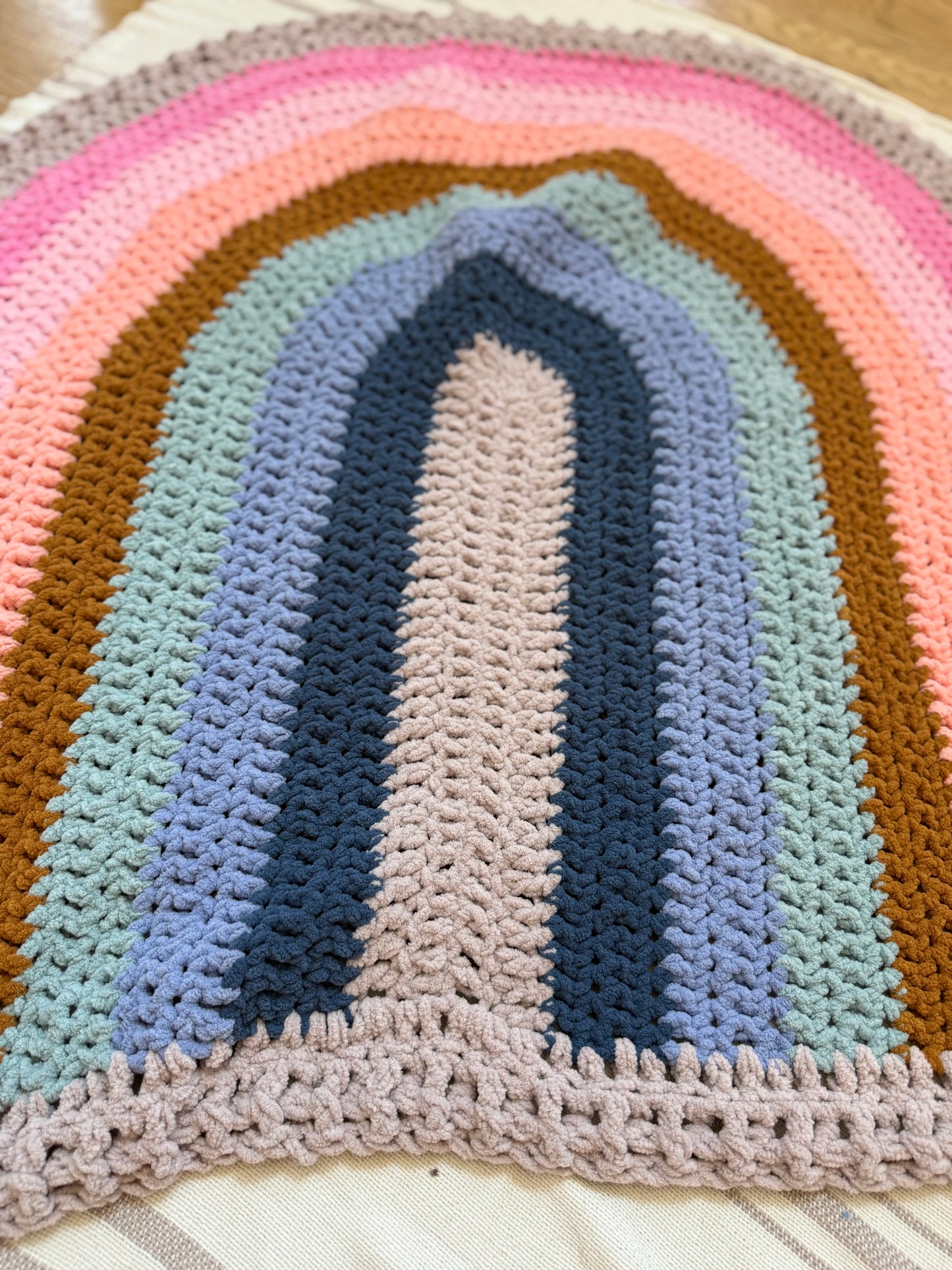 Large Phoenix Rainbow Blanket