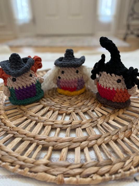 Hocus Pocus Chubby Witch Plushies