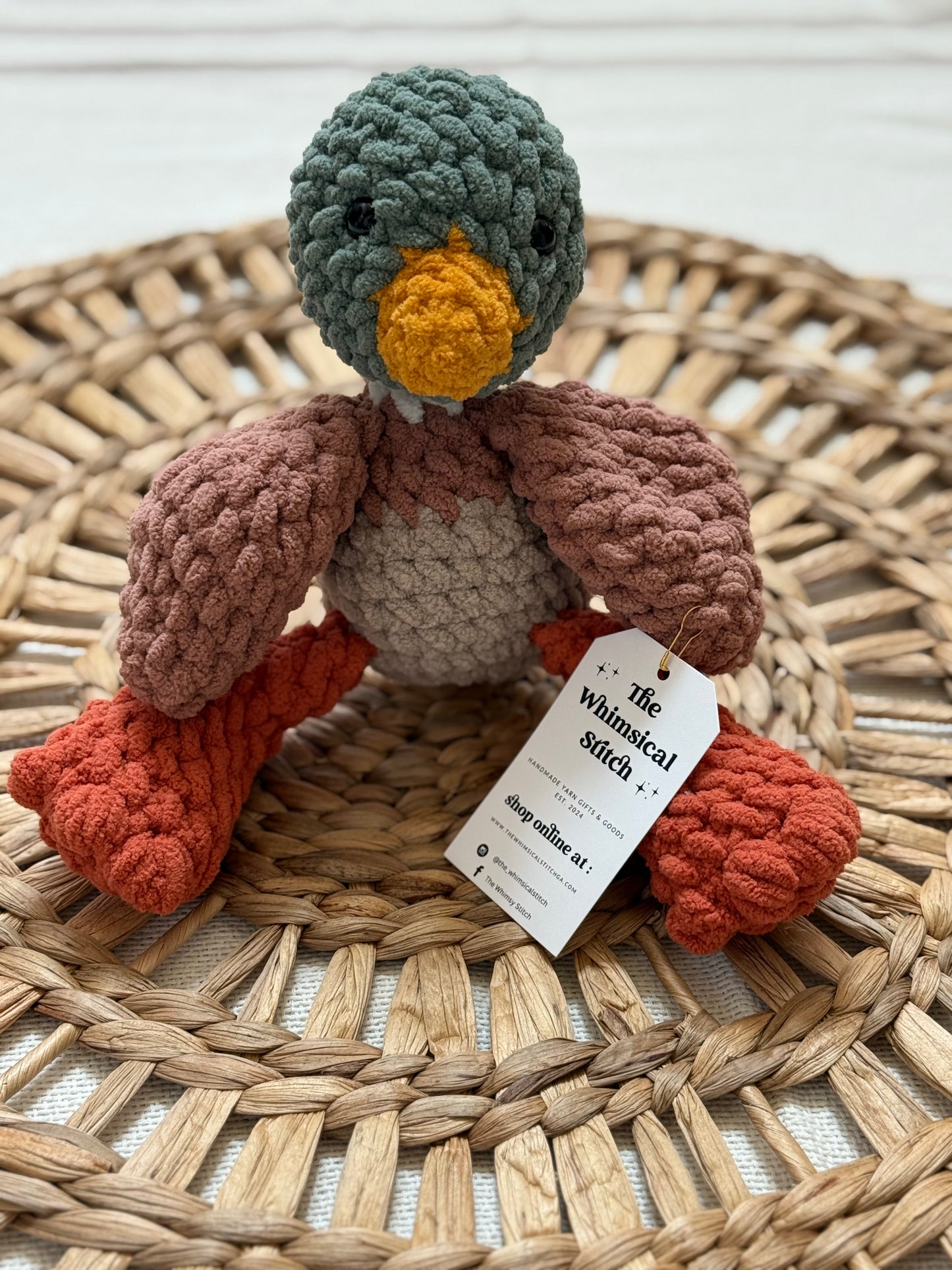 Mini Duke Duck Plushy