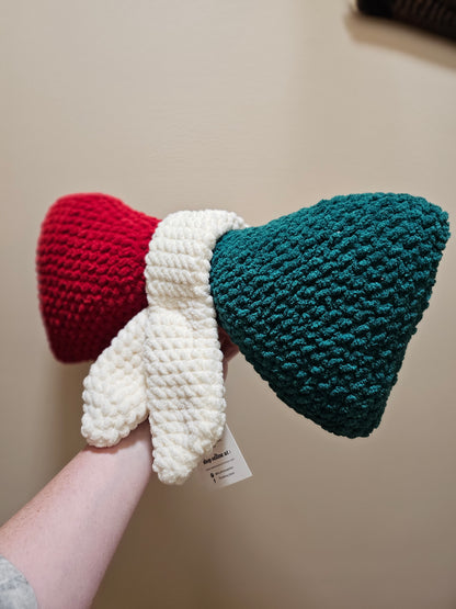 Christmas Bow Pillow